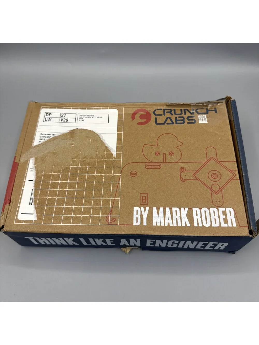 Crunch Labs Build Box by Mark Rober Year 1: Duck Game Unbuilt Open Box